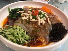 鸡丝拉皮-正阳春烤鸭(华捷道店)