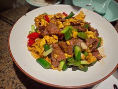 滑蛋小炒牛肉-绿茶餐厅(coco park 店)