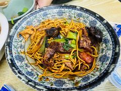 六鲜肉丝炒面-一家人面馆(三条巷店)