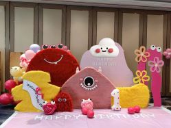 -团子宝宝宴派对百日宴生日布置策划·求婚策划·气球布置别墅民宿