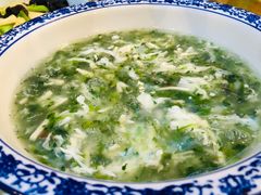 荠菜豆腐羹-漫渡庄绿岛花园•隐世庭园菜(滨湖店)