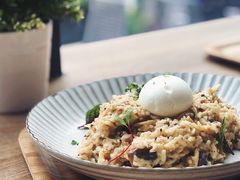 法式波波蛋牛肝菌烩饭-奎克咖啡Cuiqu(晶品店)