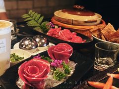 玫瑰雪花牛舌-捞王锅物料理(温州万象城店)