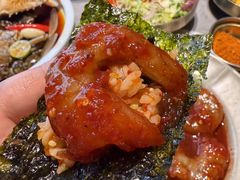 -草家酱蟹炭火烤肉店(珲春南路一店)