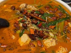 臭豆腐煮罗非鱼-呐咪傣园·云南菜(石厦店)