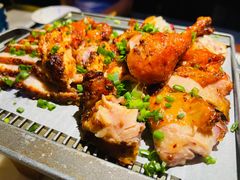 绿茶烤鸡烤肉合拼-绿茶餐厅(松江万达店)