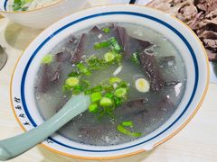 羊血汤-小辫子羊肉面馆(周东店)