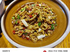 酸辣鱿鱼-炒师傅腊鲢鱼(左家塘店)