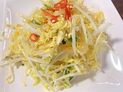 菜心蜇皮-1910老鲁味海鲜·戳子肉·青岛菜(金沙滩店)