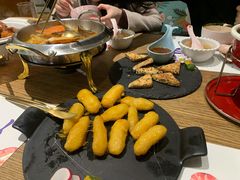 拔丝山药-甜阿姨·天台花园私房菜(万松园店)