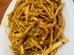 茭白肉丝-胡子饮食店