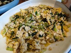 虾酱炒豆腐-赶海部落海鲜城(海阳路店)