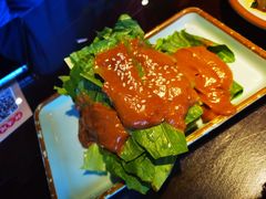 麻酱油麦菜-江边城外烤全鱼(方庄店)