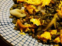 土鸡蛋炒青麦仁-城池·洛阳菜