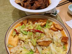 包卷心菜炒馕-丝路东方虾仁水饺(北京路二宫汇嘉店)