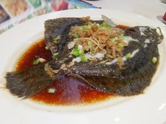 冬菜蒸多宝鱼-稻香酒家·33年老字号·港式粤菜(富邦中心店)