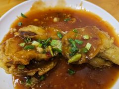 鱼香茄饼-老字号怡玺·藿香雅鱼(20年雅安店)