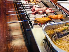 自助取餐区-三个蒙古大叔羊肉串(大宁店)
