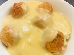 芝心丸芝士汁公仔面-新记餐厅(香槟大厦店)