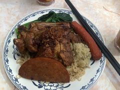 蒜香猪扒捞丁-渔记茶餐厅(渔村店)