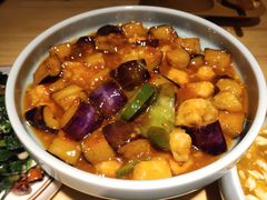 鸡粒烧茄子-小六汤包·老字号·中华名小吃(兴庆路店)
