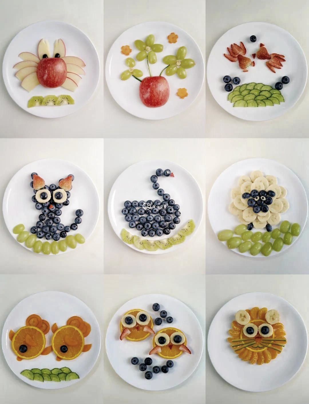 🍉👶小盆友冬日水果拼盘,儿童简易做法!
