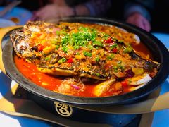蒜香味烤鱼-鸣记脆皮烤鱼·海鲜烤鱼(三八广场店)