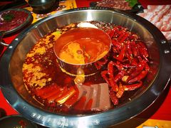 番茄鸳鸯锅-谭鸭血老火锅(万象九宜城店)