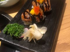 芒果厚肝握寿司-大和食乐·鲜和牛酸汤火锅(环宇荟店)