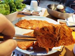 泡菜饼-唯成•韩国炭火烤肉 유성고기