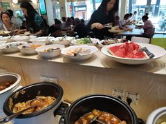 自助调料区-自然风素食自助餐厅(黄河北路店)