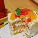 秋天一定要尝😝治愈系橘子味的蛋糕🍰