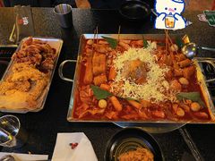 鱼饼火山炒年糕-包装马车·韩国料理·포장마차