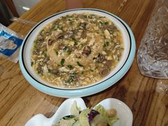 -东来菜馆•手抓海鲜家常菜•海鲜锅贴(鸽子窝店)