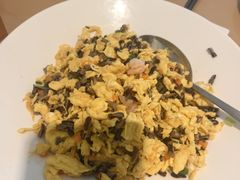 黑米虾仁炒鸡蛋-山水一号·中餐厅