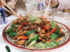 爆炒野生狗鱼块-煲来饱去冷水鱼