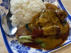 咖喱牛筋腩饭-路环码头面馆