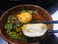 芝士鱼豆腐-麻大侠老火锅(巴国城店)
