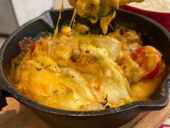 主厨葡式咖喱芝士焗鸡肉-必胜客(会展店)