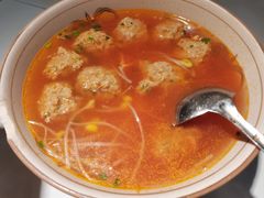 番茄豆芽圆子汤-永乐饭店