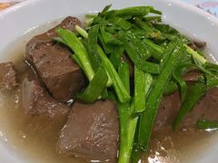 韭菜扒猪红-赏点粤式点心(广州塔店)