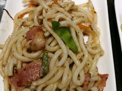炒乌冬面-尚雅铁板料理自助餐厅(乐松店)