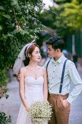 街拍-巴黎婚纱摄影工作室