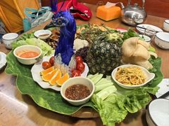 -沐毫傣泐云南菜孔雀宴•手抓饭傣味烧烤(曼听公园店)