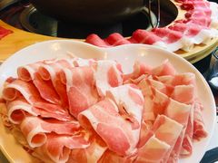 爱心羊腹肉-北门涮肉·炭火铜锅涮肉(什刹海店)