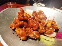蒜香蜜汁排骨-绿茶餐厅(领展购物广场·中关村店)