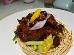 黑椒芦笋炒牛仔粒-啫·粤风料理·啫啫煲(仓山万达广场店)