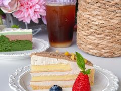 蒙布朗栗子蛋糕-婧湖景西餐吧