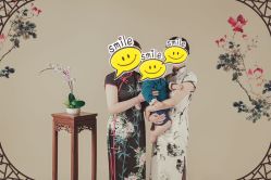 -时光纪亲子全家福照相馆(静安店母女写真父母纪念照)