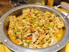干锅鱼杂-回家湘菜馆(浮山后店)